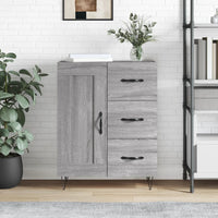 Thumbnail for Sideboard Grau Sonoma 69,5x34x90 cm Holzwerkstoff
