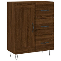 Thumbnail for Sideboard Braun Eichen-Optik 69,5x34x90 cm Holzwerkstoff
