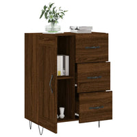 Thumbnail for Sideboard Braun Eichen-Optik 69,5x34x90 cm Holzwerkstoff
