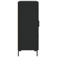 Thumbnail for Sideboard Schwarz 69,5x34x90 cm Holzwerkstoff