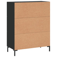 Thumbnail for Sideboard Schwarz 69,5x34x90 cm Holzwerkstoff