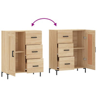 Thumbnail for Sideboard Sonoma-Eiche 69,5x34x90 cm Holzwerkstoff