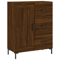Thumbnail for Sideboard Braun Eichen-Optik 69,5x34x90 cm Holzwerkstoff