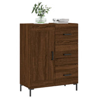 Thumbnail for Sideboard Braun Eichen-Optik 69,5x34x90 cm Holzwerkstoff