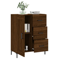Thumbnail for Sideboard Braun Eichen-Optik 69,5x34x90 cm Holzwerkstoff