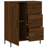 Thumbnail for Sideboard Braun Eichen-Optik 69,5x34x90 cm Holzwerkstoff