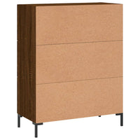 Thumbnail for Sideboard Braun Eichen-Optik 69,5x34x90 cm Holzwerkstoff