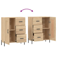Thumbnail for Sideboard Sonoma-Eiche 69,5x34x90 cm Holzwerkstoff
