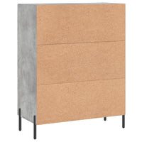 Thumbnail for Sideboard Betongrau 69,5x34x90 cm Holzwerkstoff