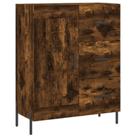 Thumbnail for Sideboard Räuchereiche 69,5x34x90 cm Holzwerkstoff