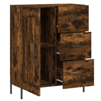Thumbnail for Sideboard Räuchereiche 69,5x34x90 cm Holzwerkstoff