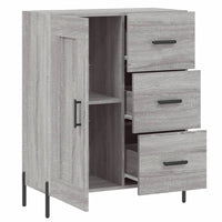 Thumbnail for Sideboard Grau Sonoma 69,5x34x90 cm Holzwerkstoff