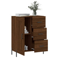 Thumbnail for Sideboard Braun Eichen-Optik 69,5x34x90 cm Holzwerkstoff