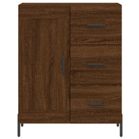 Thumbnail for Sideboard Braun Eichen-Optik 69,5x34x90 cm Holzwerkstoff