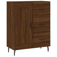 Thumbnail for Sideboard Braun Eichen-Optik 69,5x34x90 cm Holzwerkstoff