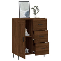 Thumbnail for Sideboard Braun Eichen-Optik 69,5x34x90 cm Holzwerkstoff