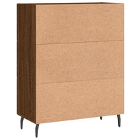 Thumbnail for Sideboard Braun Eichen-Optik 69,5x34x90 cm Holzwerkstoff
