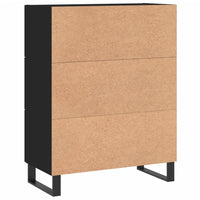 Thumbnail for Sideboard Schwarz 69,5x34x90 cm Holzwerkstoff