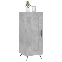 Thumbnail for Sideboard Betongrau 34,5x34x90 cm Holzwerkstoff