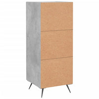 Thumbnail for Sideboard Betongrau 34,5x34x90 cm Holzwerkstoff