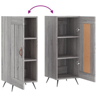Thumbnail for Sideboard Grau Sonoma 34,5x34x90 cm Holzwerkstoff