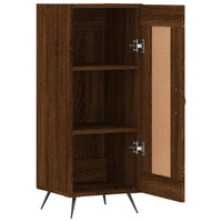 Thumbnail for Sideboard Braun Eichen-Optik 34,5x34x90 cm Holzwerkstoff