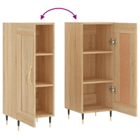 Thumbnail for Sideboard Sonoma-Eiche 34,5x34x90 cm Holzwerkstoff
