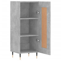 Thumbnail for Sideboard Betongrau 34,5x34x90 cm Holzwerkstoff