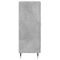 Thumbnail for Sideboard Betongrau 34,5x34x90 cm Holzwerkstoff