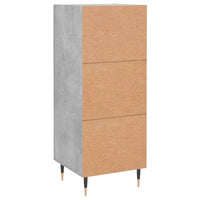 Thumbnail for Sideboard Betongrau 34,5x34x90 cm Holzwerkstoff