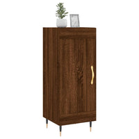 Thumbnail for Sideboard Braun Eichen-Optik 34,5x34x90 cm Holzwerkstoff