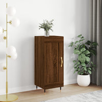 Thumbnail for Sideboard Braun Eichen-Optik 34,5x34x90 cm Holzwerkstoff