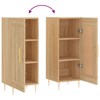 Thumbnail for Sideboard Sonoma-Eiche 34,5x34x90 cm Holzwerkstoff
