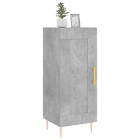 Thumbnail for Sideboard Betongrau 34,5x34x90 cm Holzwerkstoff