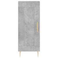 Thumbnail for Sideboard Betongrau 34,5x34x90 cm Holzwerkstoff