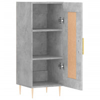 Thumbnail for Sideboard Betongrau 34,5x34x90 cm Holzwerkstoff