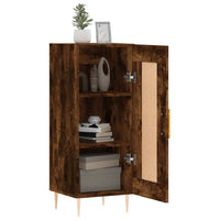 Thumbnail for Sideboard Räuchereiche 34,5x34x90 cm Holzwerkstoff