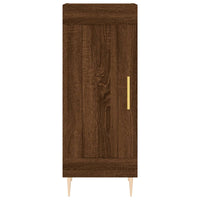Thumbnail for Sideboard Braun Eichen-Optik 34,5x34x90 cm Holzwerkstoff