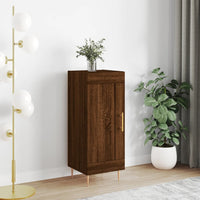 Thumbnail for Sideboard Braun Eichen-Optik 34,5x34x90 cm Holzwerkstoff