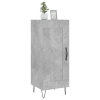 Thumbnail for Sideboard Betongrau 34,5x34x90 cm Holzwerkstoff