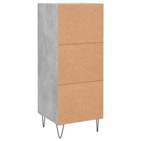 Thumbnail for Sideboard Betongrau 34,5x34x90 cm Holzwerkstoff
