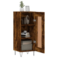 Thumbnail for Sideboard Räuchereiche 34,5x34x90 cm Holzwerkstoff