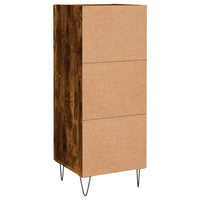 Thumbnail for Sideboard Räuchereiche 34,5x34x90 cm Holzwerkstoff