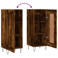 Thumbnail for Sideboard Räuchereiche 34,5x34x90 cm Holzwerkstoff