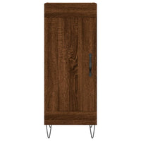 Thumbnail for Sideboard Braun Eichen-Optik 34,5x34x90 cm Holzwerkstoff