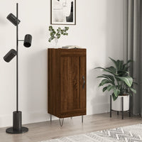 Thumbnail for Sideboard Braun Eichen-Optik 34,5x34x90 cm Holzwerkstoff
