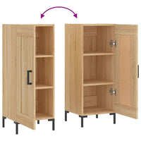 Thumbnail for Sideboard Sonoma-Eiche 34,5x34x90 cm Holzwerkstoff