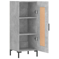 Thumbnail for Sideboard Betongrau 34,5x34x90 cm Holzwerkstoff