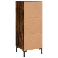 Thumbnail for Sideboard Räuchereiche 34,5x34x90 cm Holzwerkstoff