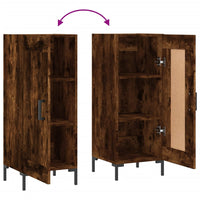 Thumbnail for Sideboard Räuchereiche 34,5x34x90 cm Holzwerkstoff